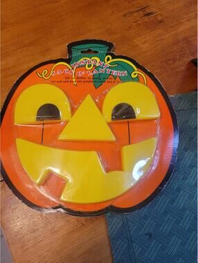 Instant Jack O' Lantern Pumpkin Face Kit